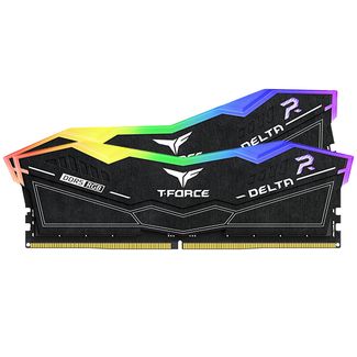 Team FF3D564G6000HC38JDC01 T-Force Delta RGB 64GB (2x32GB) 6000MHz DDR5 CL38 Memory
