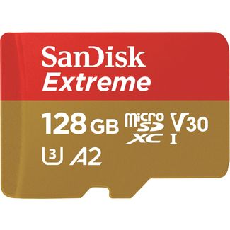 SanDisk SDSQXAA-128G-GN6AA Extreme microSDXC SQXAA 128GB UHS-I Memory Card