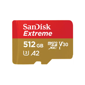 SanDisk SDSQXAV-512G-GN6MA 512GB Extreme microSDXC UHS-I Memory Card