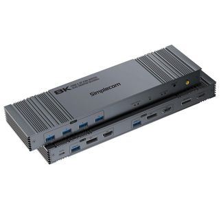 Simplecom KM490 HDMI and DisplayPort Dual Monitor KVM Switch