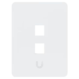 Ubiquiti UACC-WP-Keystone-V-2P Universal Paintable Keystone Wall Plate Vertical 2 Port 4-Pack