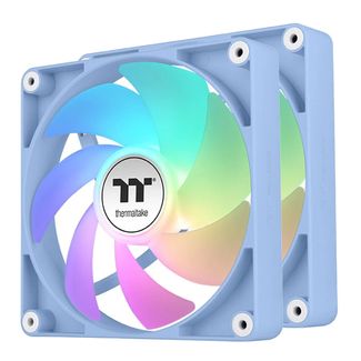 Thermaltake CL-F203-PL14BU-A CT140 140mm ARGB Sync Performance PWM Fan Hydrangea Blue Edition 2-Pack