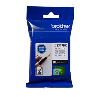 Brother LC-3317BK LC-3317 BLACK INK 550 PAGES