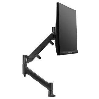 Atdec AWMS-HXB-H-B Direct to Desk Single Monitor Display Mount for up to 43" Black