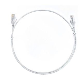 8Ware CAT6THINWH-15M CAT6 Ultra Thin Slim Cable 15m - White