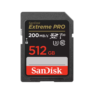SanDisk SDSDXXD-512G-GN4IN 512GB Extreme PRO SDXC UHS-I Memory Card