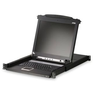 Aten (CL1000M-ATA-AU) SLIDEAWAY Console 17INCH WITH LED Light W/USA KB/AU