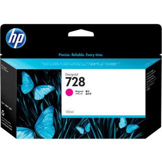 HP F9J66A 728 130-ML MAGENTA DESIGNJET INK CARTRIDGE F9J66A