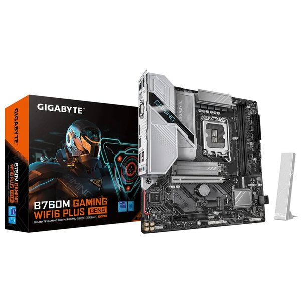 Gigabyte B760M GAMING WIFI6 PLUS GEN5 LGA 1700 mATX Motherboard
