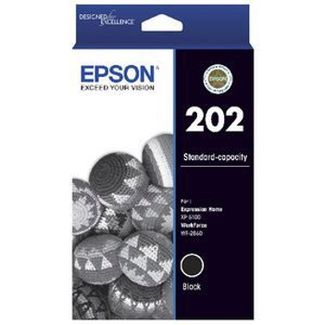 EPSON C13T02N192 202 STD BLACK INK FOR XP-5100 WF-2860