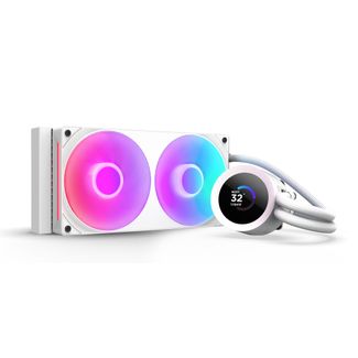 NZXT RL-KR240-W2 Kraken Plus RGB 240mm Liquid CPU Cooler White