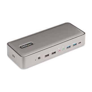 StarTech 129N-USBC-KVM-DOCK Dual-Laptop USB-C KVM Docking Station
