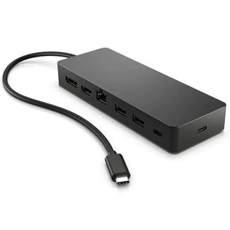 HP 50H55UT Universal USB-C Dual 65W Power Pass through Display Multiport Hub