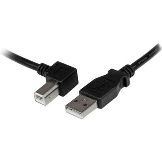 StarTech USBAB1ML 1m USB 2.0 A to Left Angle B Cable M/M