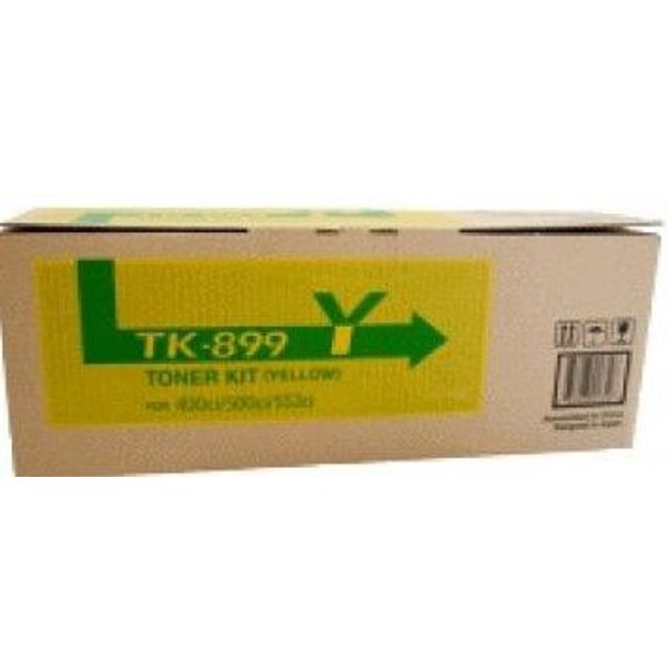 Kyocera TK-899Y Yellow Genuine Toner Cartridge