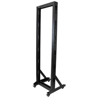 StarTech 2POSTRACK42 2-Post Server Rack with Casters - 42U