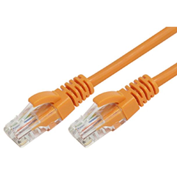 Comsol UTP-.5-6B-ORA 50cm RJ45 Cat 6 Patch Cable - Orange