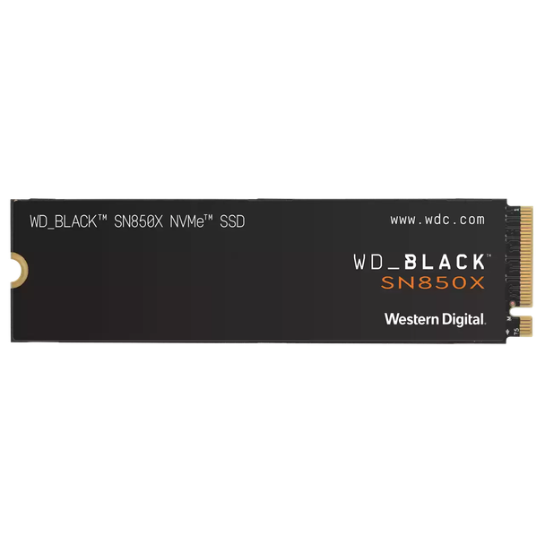 WD WDS100T2X0E Black SN850X 1TB Gen4 NVMe M.2 SSD No Heatsink