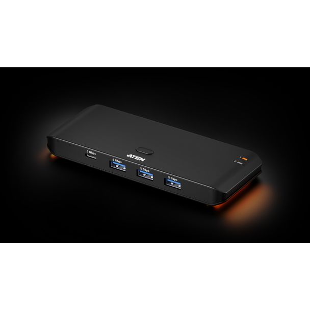 Aten US5324-AT 2x4 USB 3.2 Gen 1 Sharing Switch (Host Type: A+C)