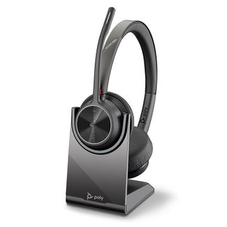HP 77Z00AA Poly Voyager 4320 Teams Certified Headset with Stand & USB Dongle