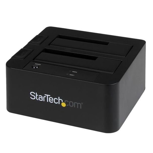 StarTech SDOCK2U33EB USB 3.0/eSATA Dual HDD/SSD Dock w/ UASP