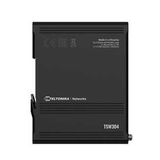 Teltonika TSW304000000 TSW304 DIN Rail Ethernet Switch - PSU Excluded