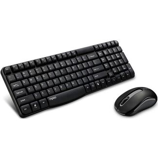 Rapoo RP-X1800S X1800S Wireless Keyboard and Mouse Combo Black