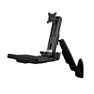 STARTECH WALLSTS1 Sit Stand Desk - Wall Mount One Monitor