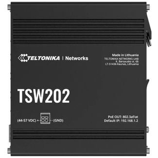Teltonika TSW202 10 Port Industrial Managed PoE+ Layer 2 Switch