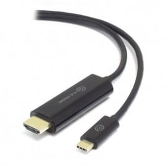 Alogic ELUCHD-02RBLK Elements 2m USB-C to HDMI Cable with 4K Support - Male to Male