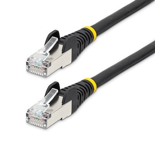 StarTech NLBK-750-CAT6A-PATCH 7.5m CAT6a LSZH Ethernet Cable - Black