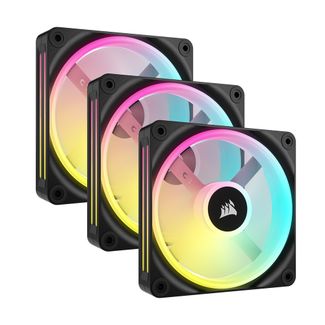 Corsair CO-9051002-WW iCUE LINK QX120 RGB 120mm RGB Fan Starter Kit - 3 Pack