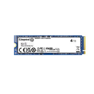 Kingston SNV3S/4000G NV3 4TB PCIe 4.0 NVMe M.2 2280 SSD