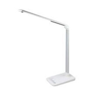 LED Desk Lamp 9W Dimmable Silver With USB Por LED-DESKP-LED-586S