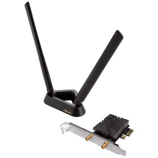 ASUS PCE-BE92BT WiFi7 PCI-E Wireless Adapter with Antenna