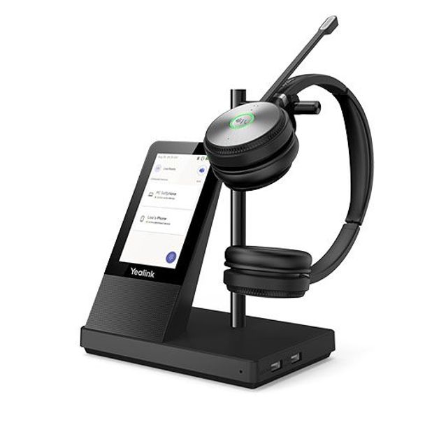 Yealink WH66-Dual-Teams Yealiink Microsoft Certified Teams Standard DECT Wireless Headset