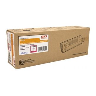 OKI 44315310 Toner Cartridge Magenta For C610; 6,000 Pages