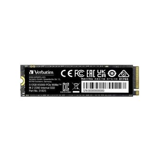 Verbatim 31825 512GB Vi5000 PCIe NVMe M.2 2280 SSD