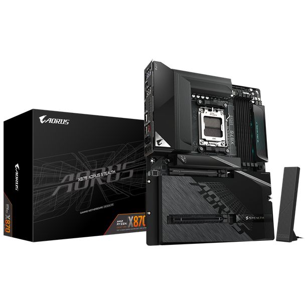 Gigabyte X870 A STEALTH AORUS STEALTH Motherboard