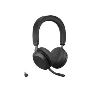 JABRA 27599-989-899 WIRELESS EVOLVE2 75 UC STEREO BLUETOOTH HEADSET+USB-C + 3.5MM + LINK 380c BT ADAPTER