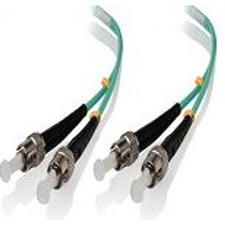 Alogic STST-0.5-OM3 0.5m ST-ST 10G Multi Mode Duplex LSZH Fibre Cable 50/125 OM3