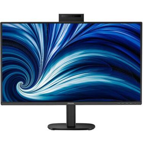 Philips 27B2U3601H 27" QHD 120Hz IPS Business Monitor with USB-C Hub and Webcam Black