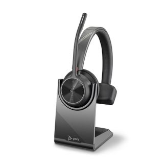 Poly 77Y97AA Voyager 4310 MS Mono Bluetooth Business Headset (Stand & USB-C Dongle)
