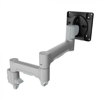 Atdec AWM-A46T-S 460mm Monitor Arm with Channel Clamp Silver