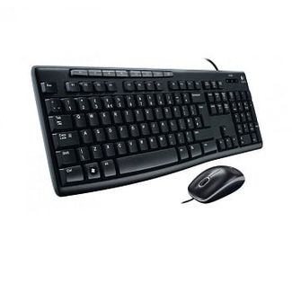 Logitech Wired MK200 USB Media Combo Keyboard and Mouse 920-002693