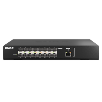 QNAP QSW-M5216-1T 16-Port 25GbE Fiber Managed Switch