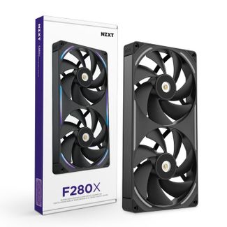 NZXT RF-U28PN-B1 F280X 280mm Single-Frame RGB Fan Black
