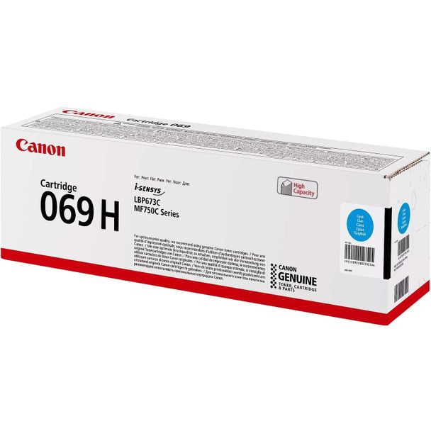 Canon CART069HC CART069 Cyan HY Toner Cartridge