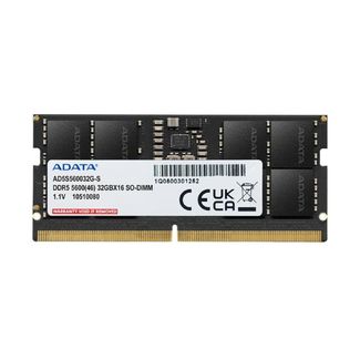 ADATA AD5S560032G-S 32GB (1x32GB) 5600MHz DDR5 SODIMM Laptop Memory
