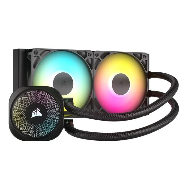 Corsair CW-9060092-WW NAUTILUS 240 ARGB 240mm Radiator Liquid CPU Cooler